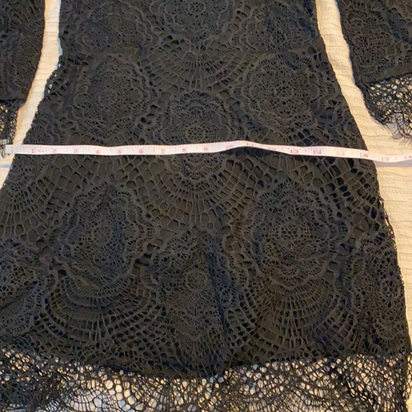 For love and lemons black long sleeve lace dress - Picture 9 of 9
